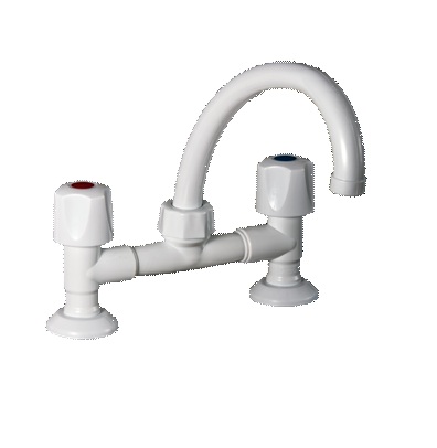 MEZCLADORA DE MESADA PICO CURVO MOVIL COPA GINYPLAST