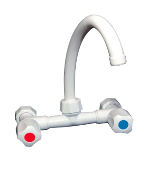 MEZCLADORA DE PARED PICO CURVO MOVIL COPA GINYPLAST