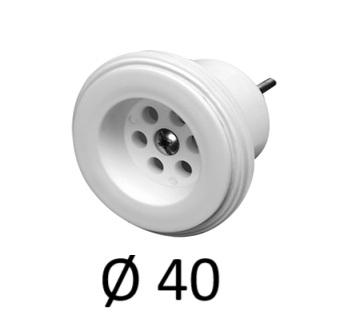 SOPAPA REJILLA PLASTICA Ø 40 GINYPLAST