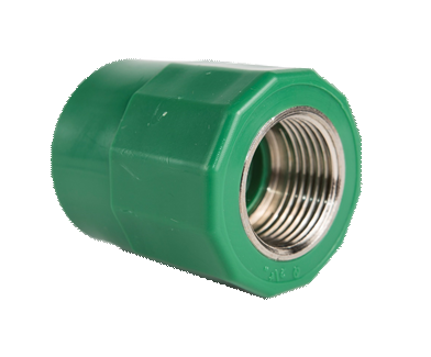 CUPLA FUSION 32mm CON INSERTO HEMBRA 1" GINYPLAST