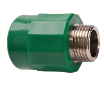 CUPLA FUSION 20mm CON INSERTO MACHO 1/2" GINYPLAST