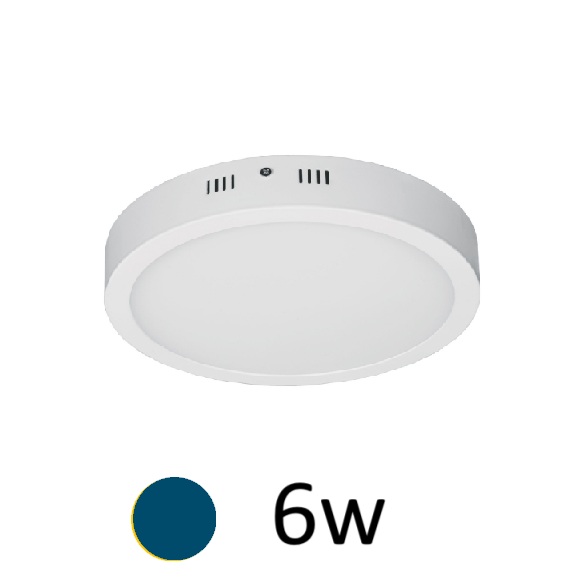 PLAFON LED REDONDO EXTERIOR 6W LUZ DIA TREFI