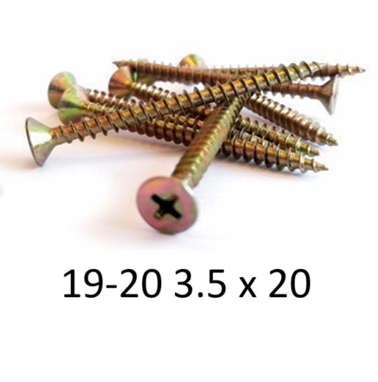 BUL FIX P/MADERA 19-20 3.5X20 (500) BUL