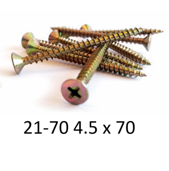 BUL FIX P/MADERA 21-70 4.5X70 (250) BUL