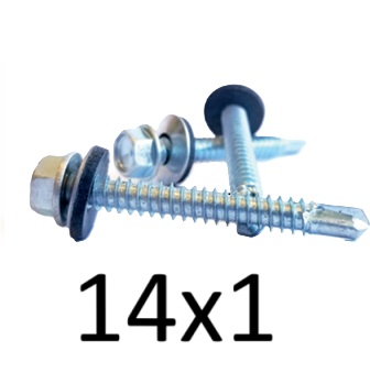 BUL HEXAG PTA MECHA CON ARAND. 14 X 1 (100) BUL