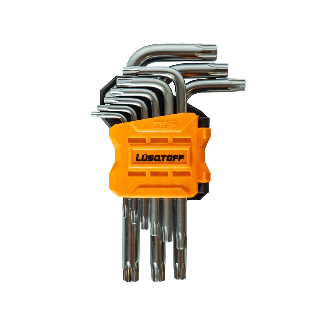 (6)JUEGO DE 9 LLAVES TORX LUSQTOFF
