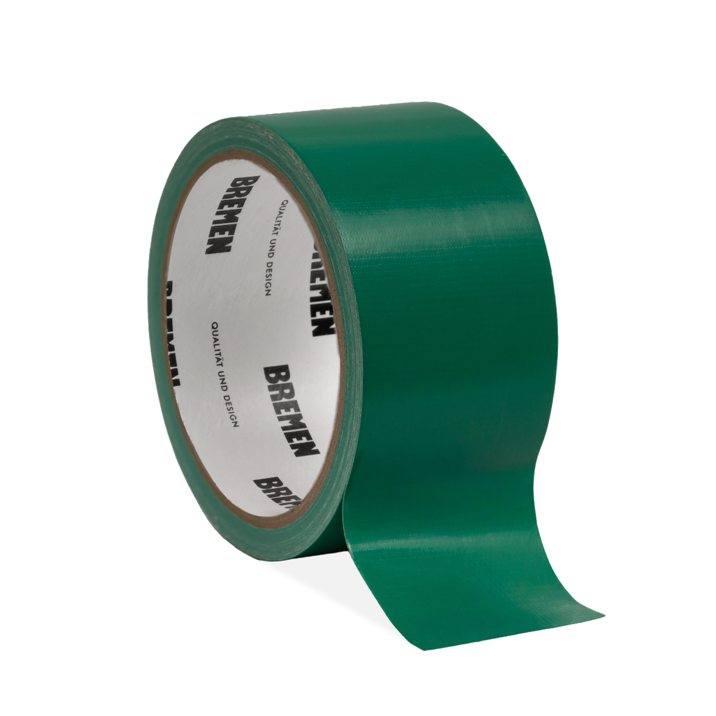 CINTA ADHESIVA MULTIPROPÓSITO 48mmX9,14m [Verde] x 6 Unidades BREMEN
