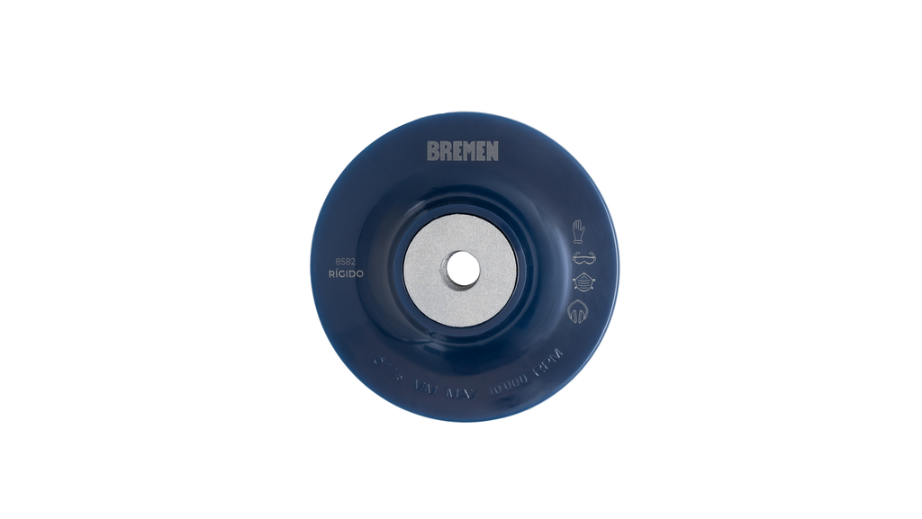 DISCO DE FIBRA  4-1/2" SOPORTE RIGIDO BREMEN