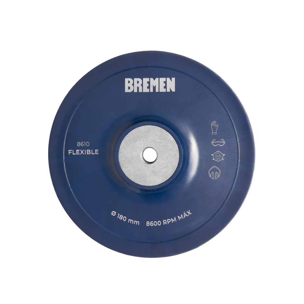 DISCO DE FIBRA  7" SOPORTE FLEXIBLE BREMEN