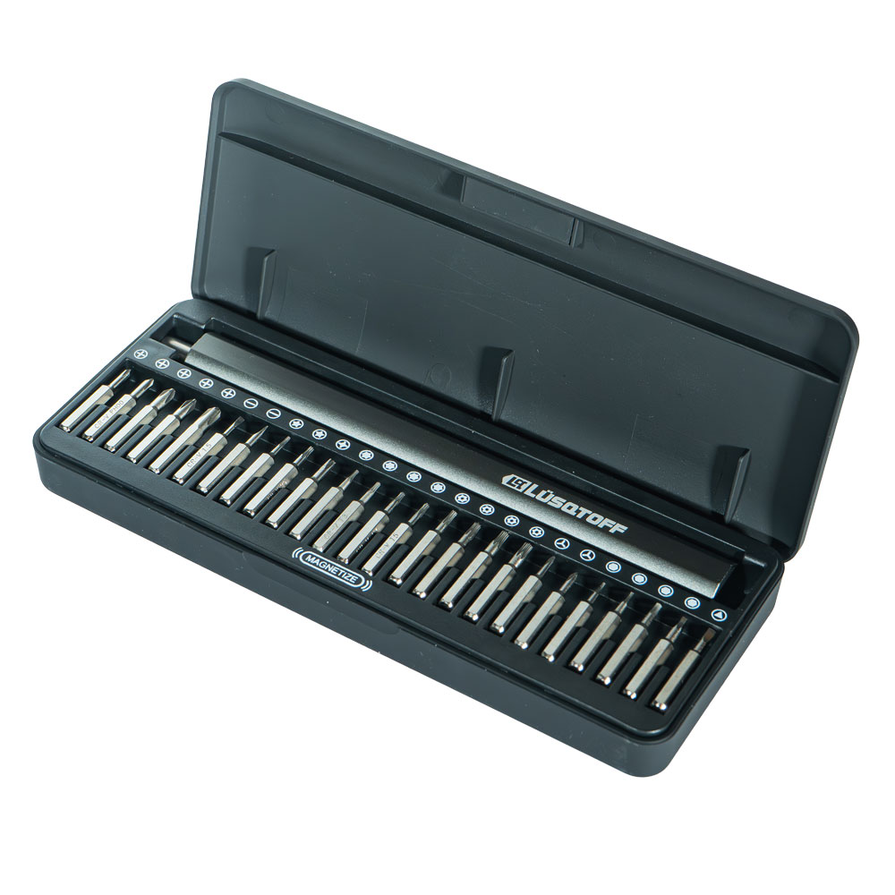 ATORNILLADOR RECARGABLE DE PRECISION DE 26 PIEZAS LUSQTOFF