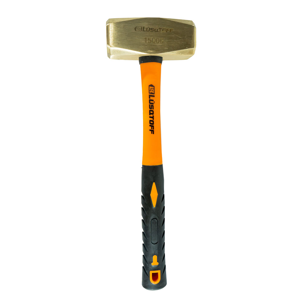 MAZA ANTICHISPA 1500G CON CABO DE FIBRA LUSQTOFF
