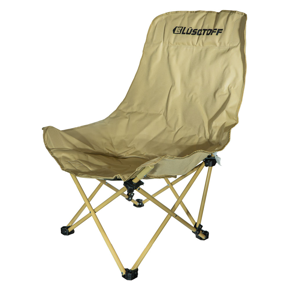 SILLA DE CAMPING PLEGABLE MOON BEIGE LUSQTOFF