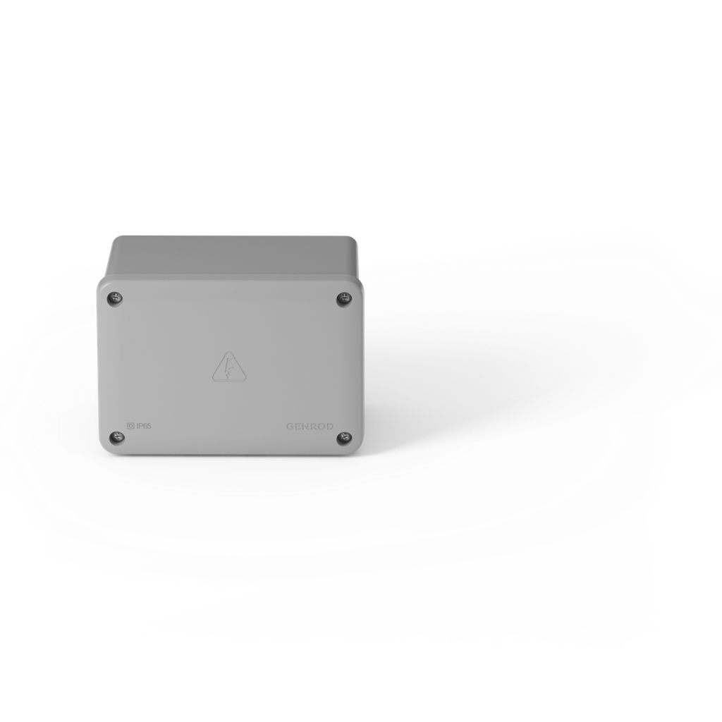 CAJA DE PASE IP65 115X165X65 GRIS GENROD