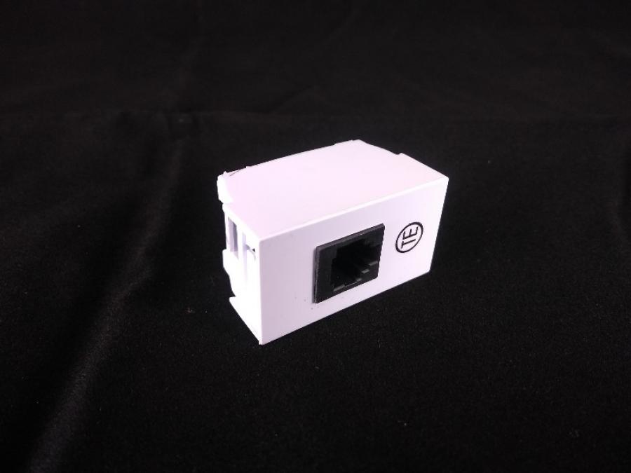 MODULO TOMA TELEFONO RJ11 BLANCO SICA LIFE