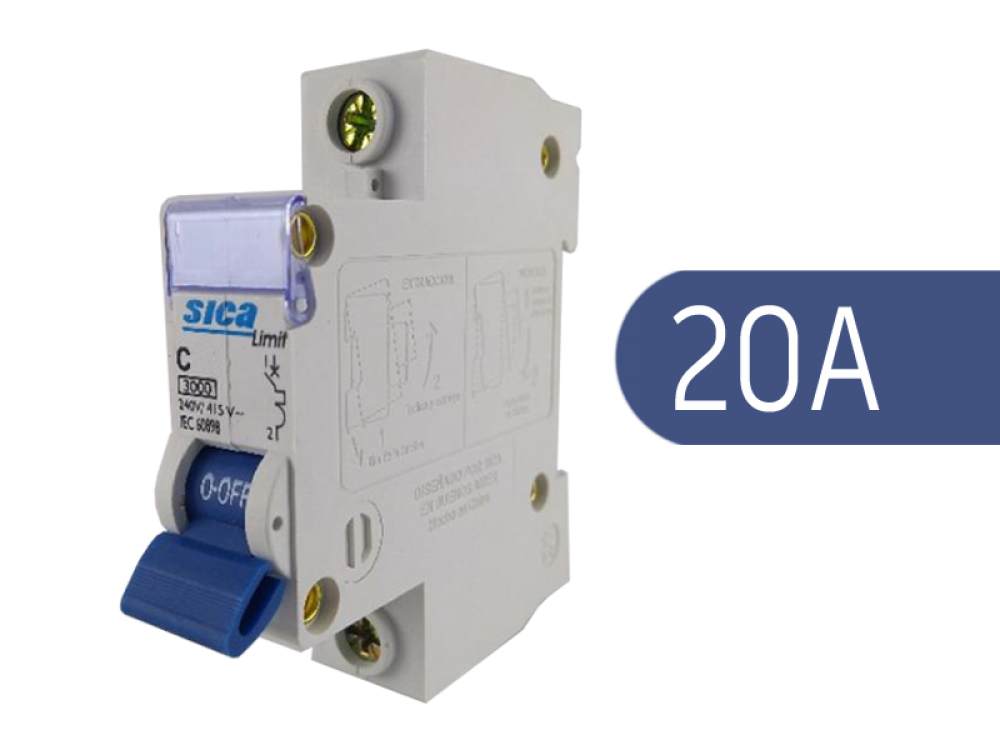 TERMICA UNIPOLAR 1x 20A 3KA SICA