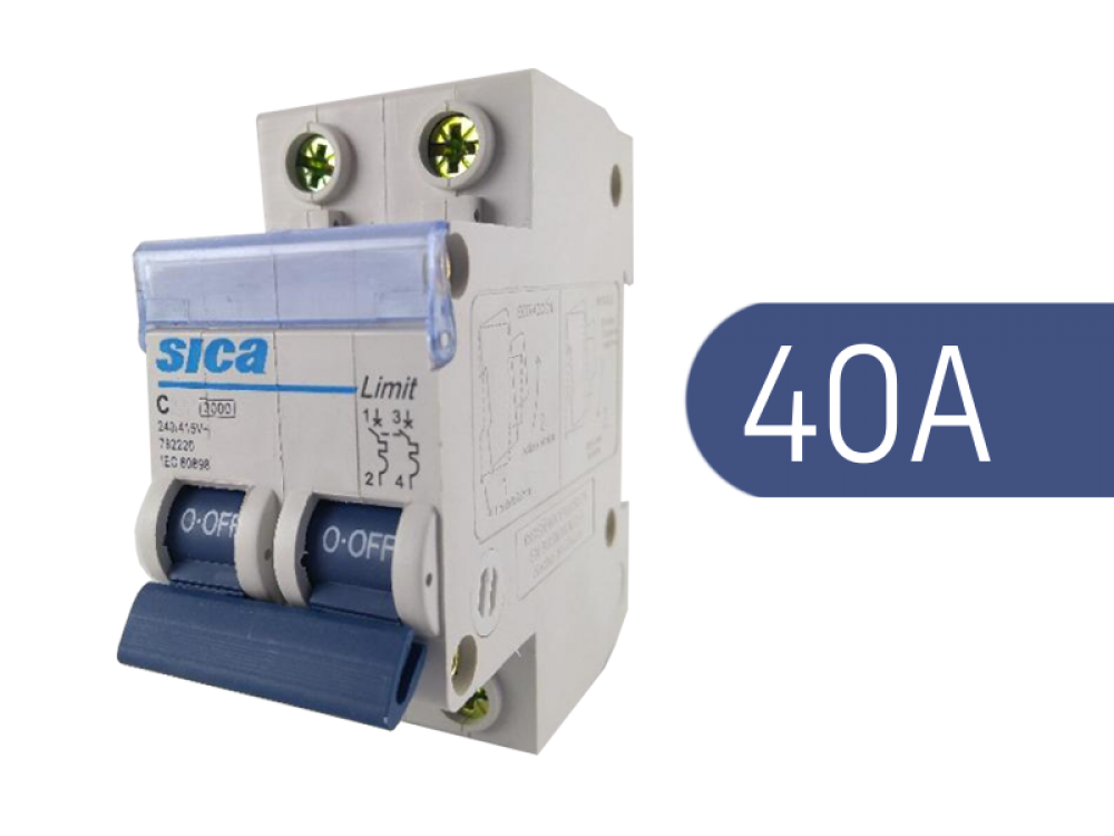 TERMICA BIPOLAR 2x 40A 3KA SICA