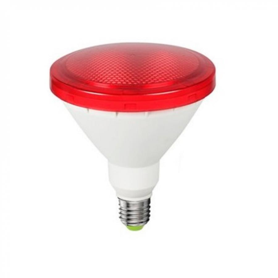 LAMPARA LED PAR38 8W E27 ROJO SICA