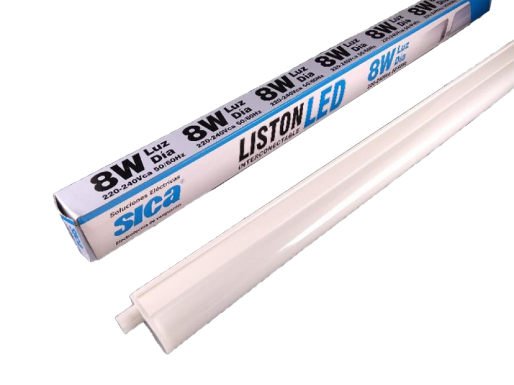 LISTON LED INTERCONECTABLE 8W 220V LUZ DIA SICA