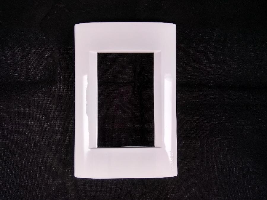 TAPA RECTANGULAR 10x5 BLANCA CIVIL KALOP