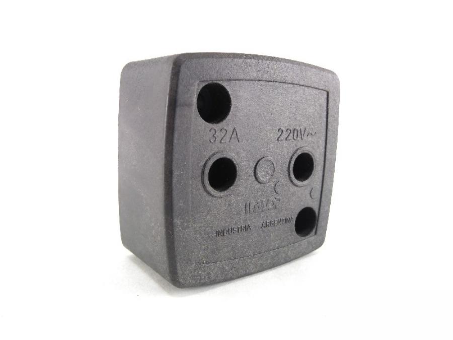 BASE INDUSTRIAL 2X 32A SIN PT KALOP