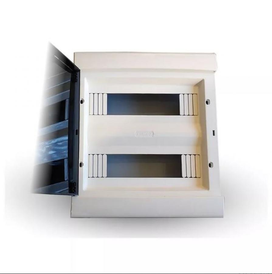 CAJA TERMICA PVC EXTERIOR 24M CON TAPA GENROD