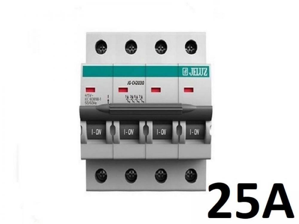 TERMICA TETRAPOLAR 4x 25A 4,5KA JELUZ
