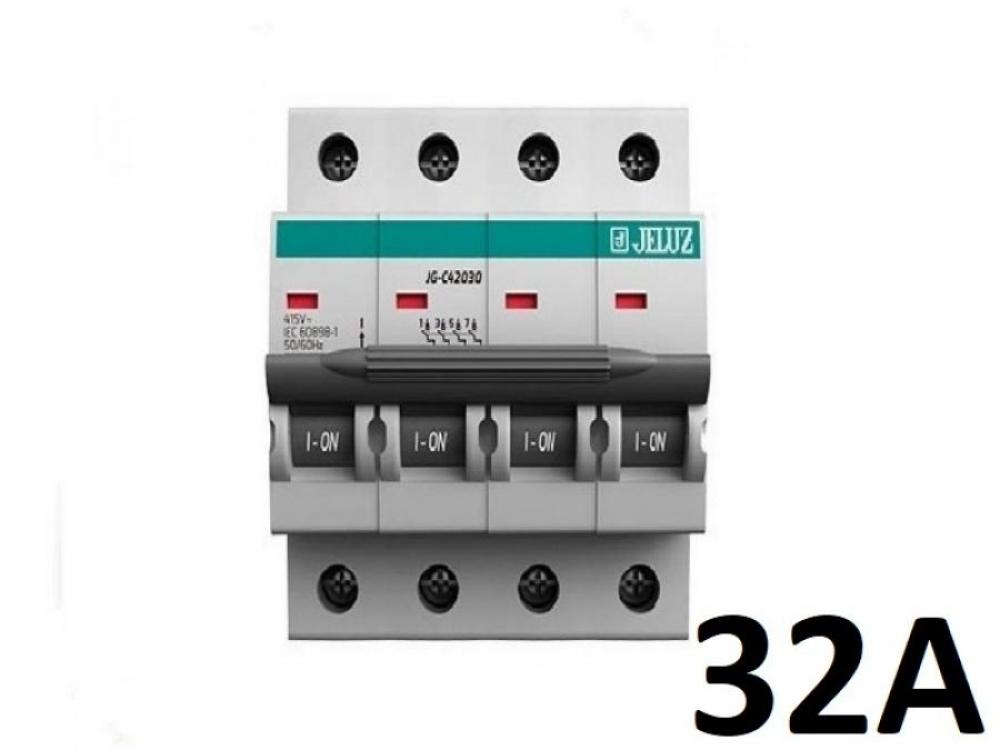 TERMICA TETRAPOLAR 4x 32A 4,5KA JELUZ