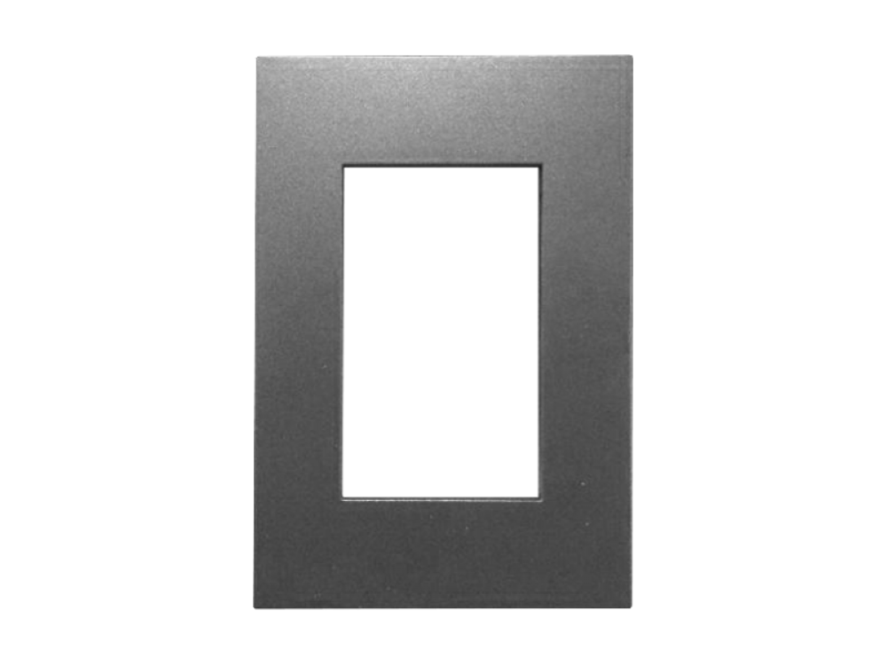 TAPA RECTANGULAR 10x5 ANTRACITA JELUZ PLATINUM