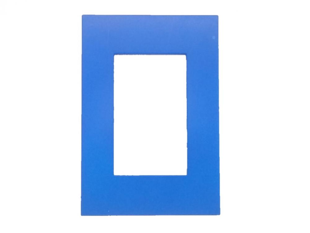 TAPA RECTANGULAR 10x5 AZUL ELECTRICO JELUZ PLATINUM