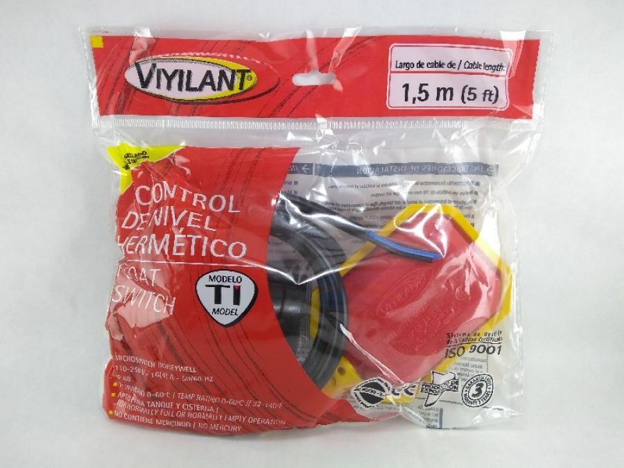 FLOTANTEN ELECTRICO CON CABLE 1,5 MTS VIYILANT