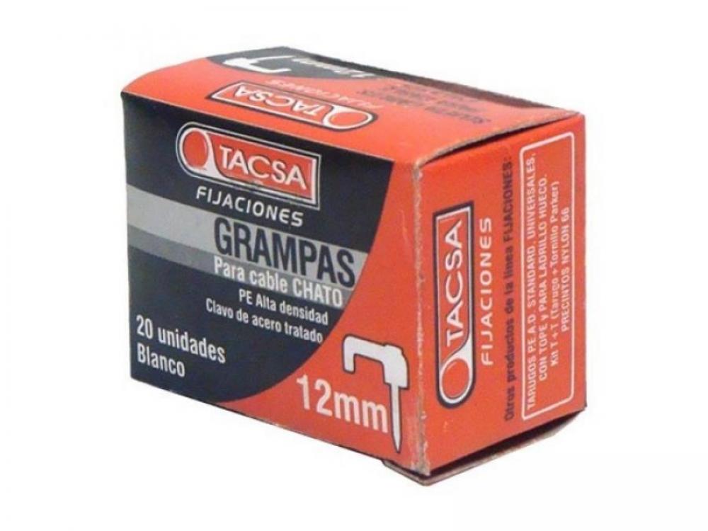 GRAMPA CHATA Nº 12 BLANCA x 20 UNIDADES C/U TACSA