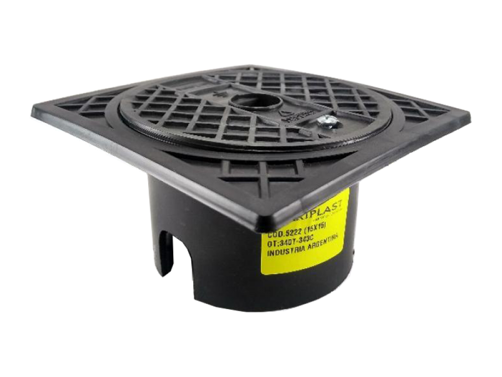 CAJA INSPECCION PLASTICA 15x15 PARA JABALINA VARIPLAST