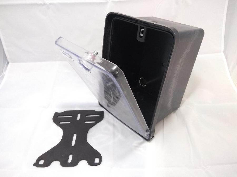 CAJA PARA MEDIDOR MONOFASICO RESET BIPOLAR 180x275x180 VARIPLAST