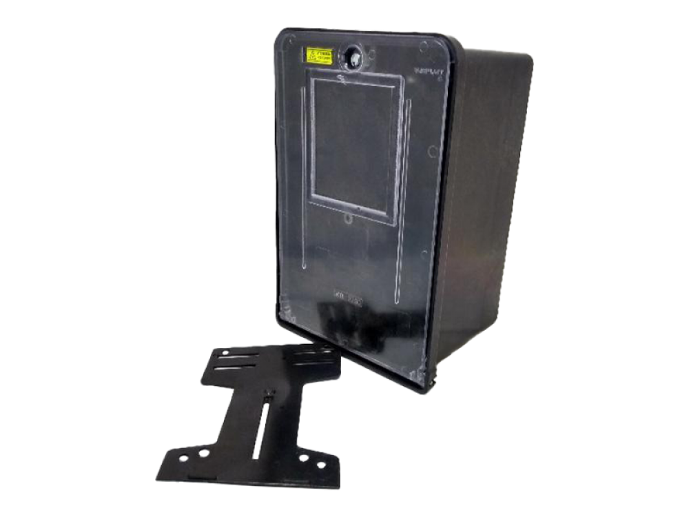 CAJA PARA MEDIDOR TRIFASICO RESET TETRAPOLAR 278x420x250 VARIPLAST