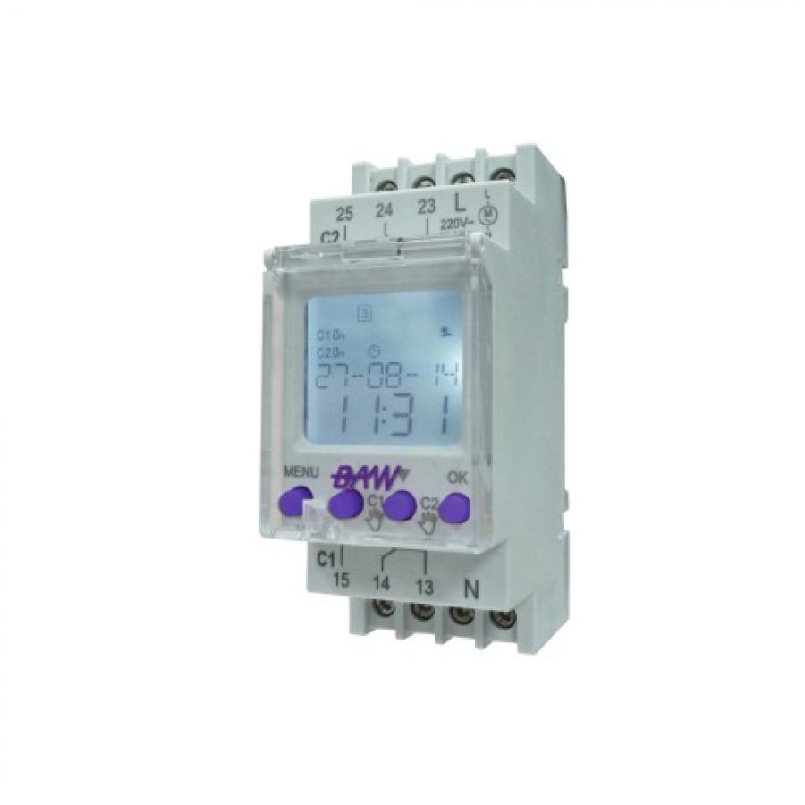INTERRUPTOR HORARIO DIGITAL BAW