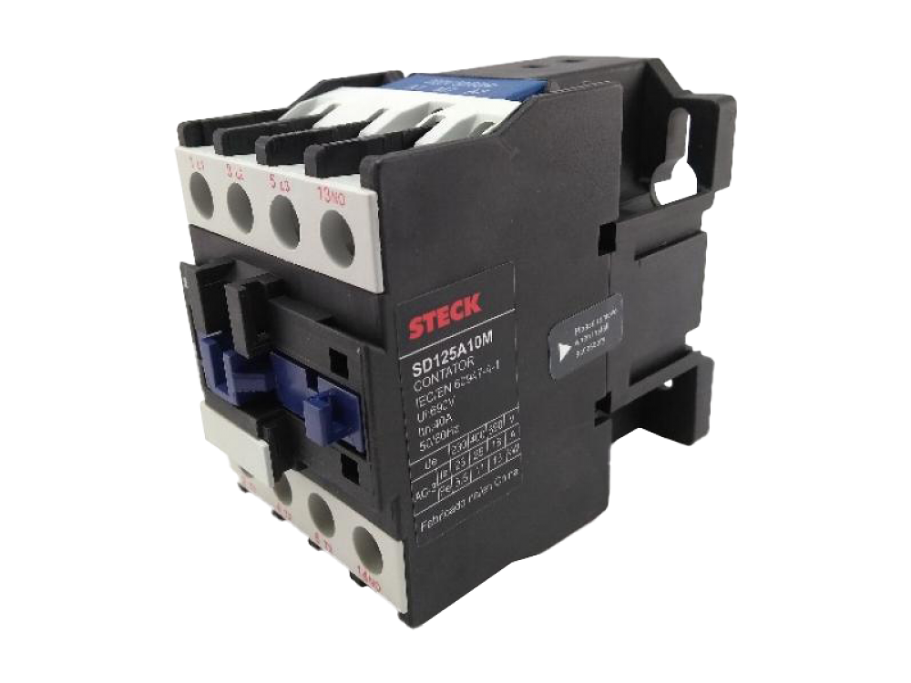 CONTACTOR SK125 BOBINA 220V 25A 11KW 1NA STECK