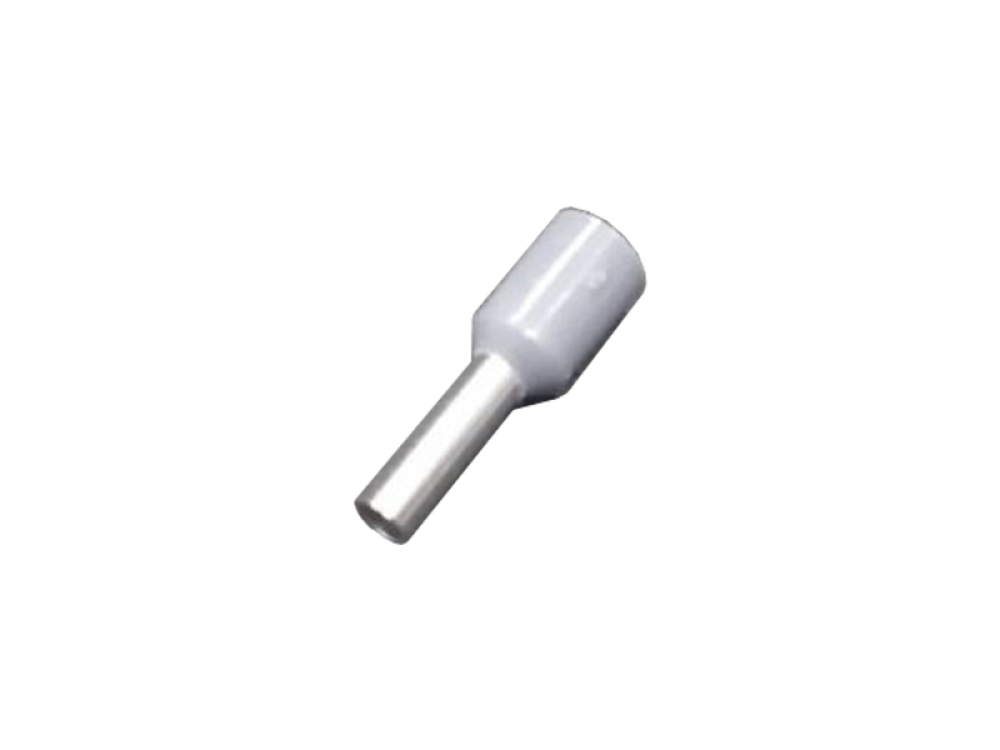 PUNTERA HUECA PREAISLADA 2,5mm2 GRIS FUSSE
