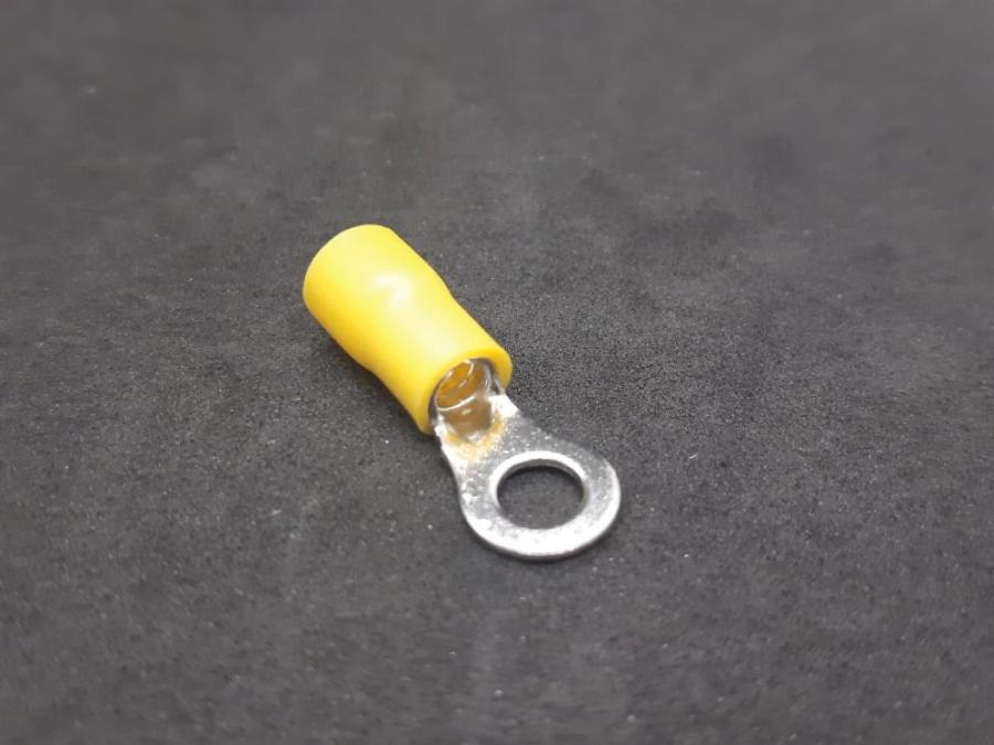 OJAL PREAISLADA ø 5mm 2,6 A 6,5mm2 AMARILLO FUSSE