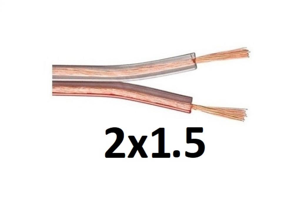 ROLLO CABLE PARALELO 2x 1,5 CRISTAL NASELLO