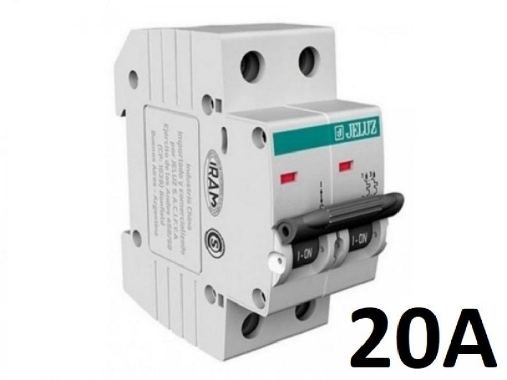TERMICA BIPOLAR 2x 20A 4,5KA JELUZ