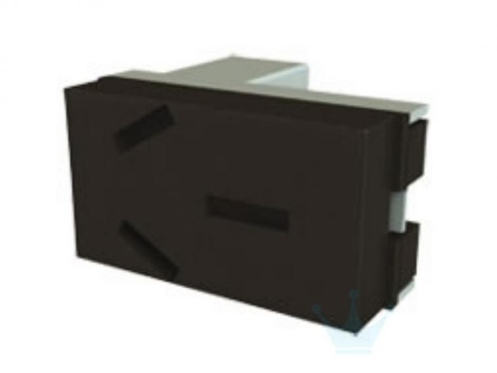 MODULO TOMA 20A NEGRO JELUZ PLATINUM