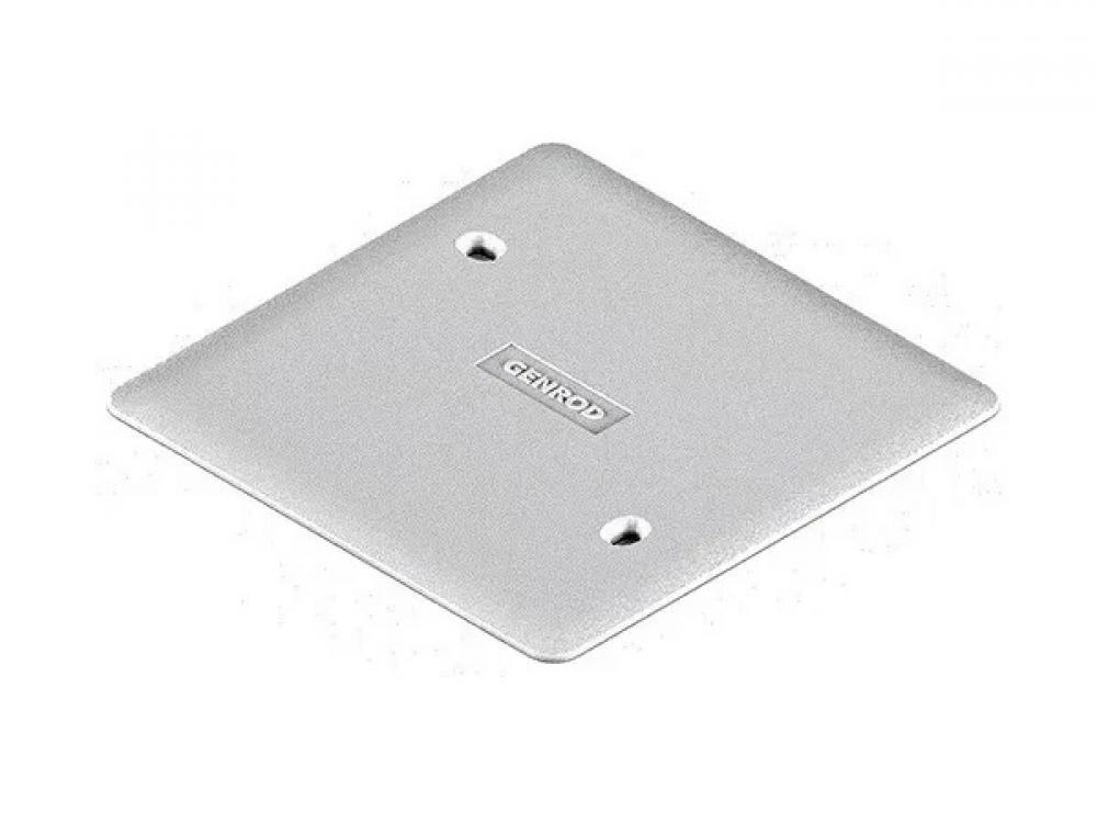 TAPA CIEGA PVC CUADRADA GRANDE BLANCA GENROD