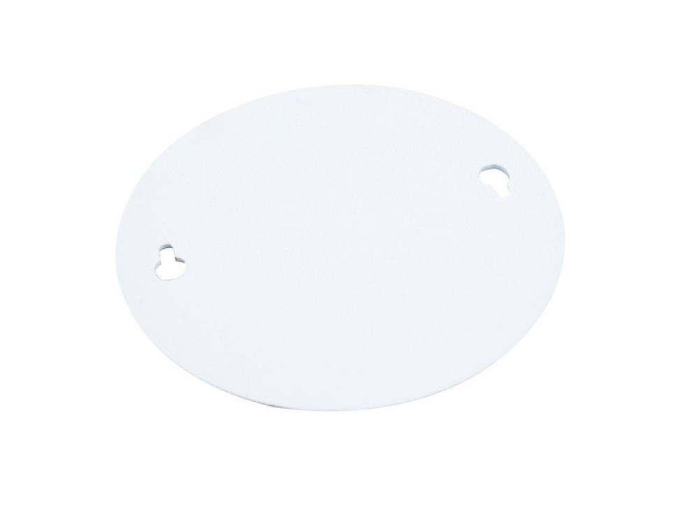 TAPA CIEGA PVC REDONDA GRANDE BLANCA BOLTZ