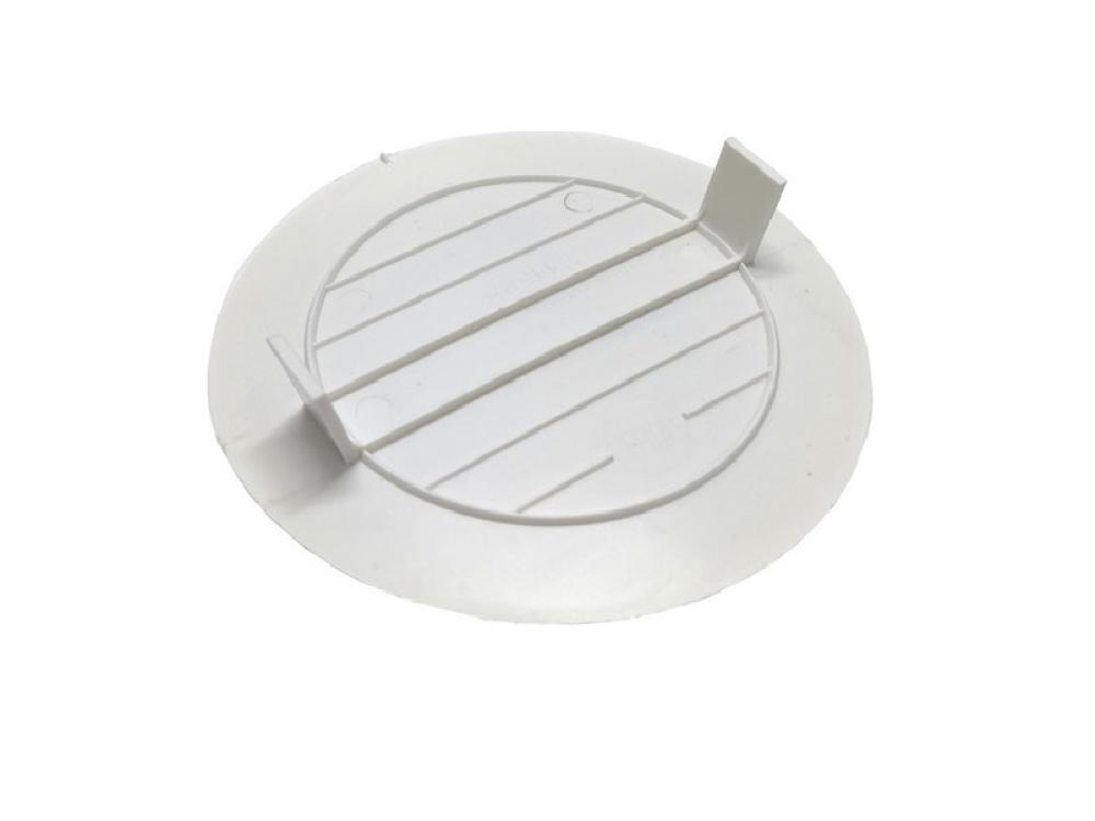 TAPA CIEGA A PRESION PVC REDONDA GRANDE BLANCA BOLTZ