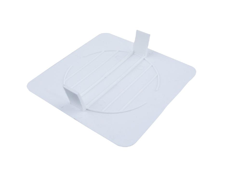 TAPA CIEGA A PRESION PVC CUADRADA GRANDE BLANCA BOLTZ