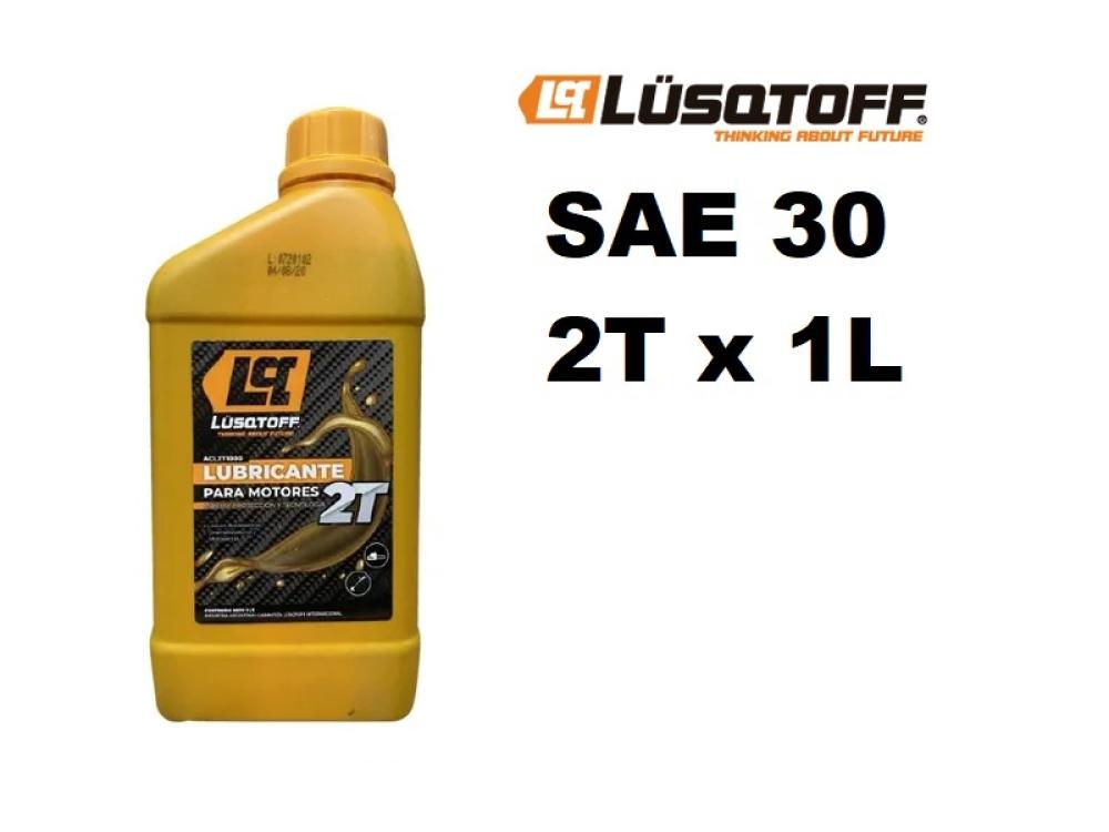 ACEITE LUBRICANTES SAE30 MOTORES 2T X 1L LUSQTOFF