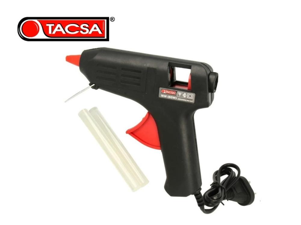 PISTOLA SILICONA 16W BARRA 11mm TACSA