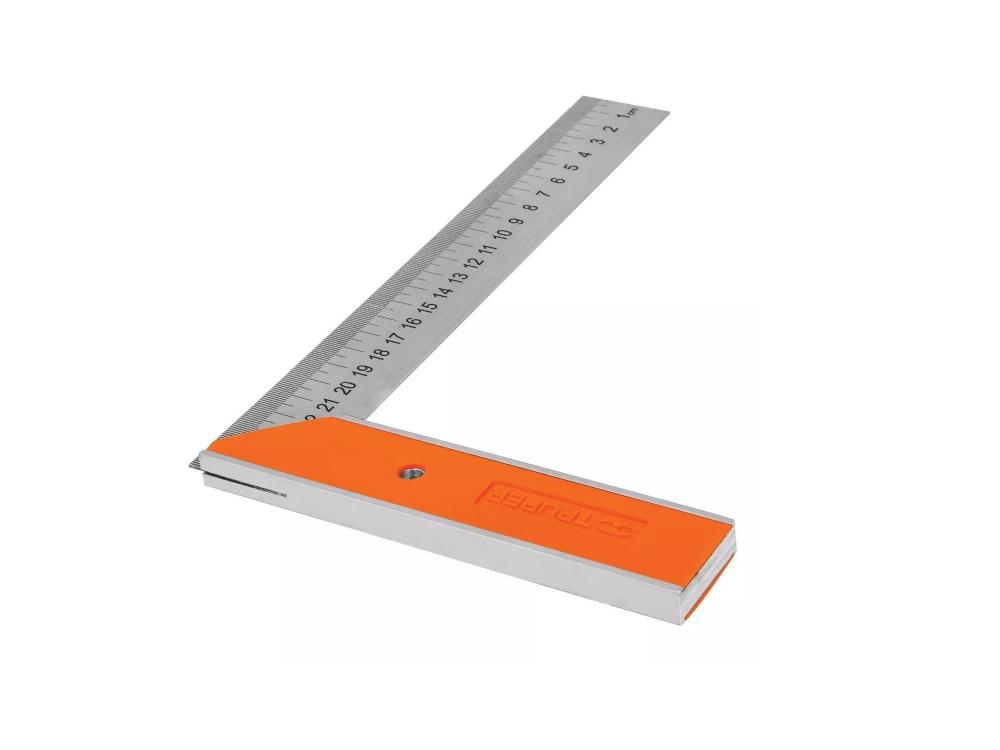 ESCUADRA DE ACERO INOXIDABLE 200mm TRUPER