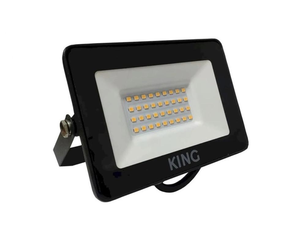 REFLECTOR LED 30W LUZ CALIDO KING