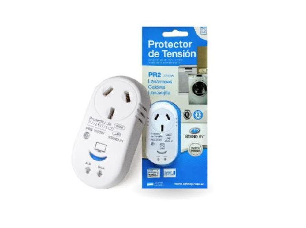 PROTECTOR DE TENSION ENCHUFABLE MICROONDAS HORNO CAFETERA LIGHT HOUSE